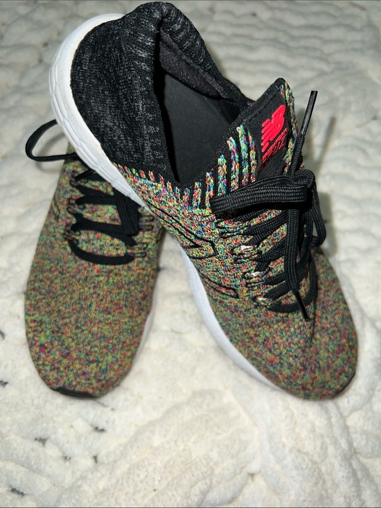New Balance Other - New Balance Multicolor Knit Athletic Sneakers with Black Accents
